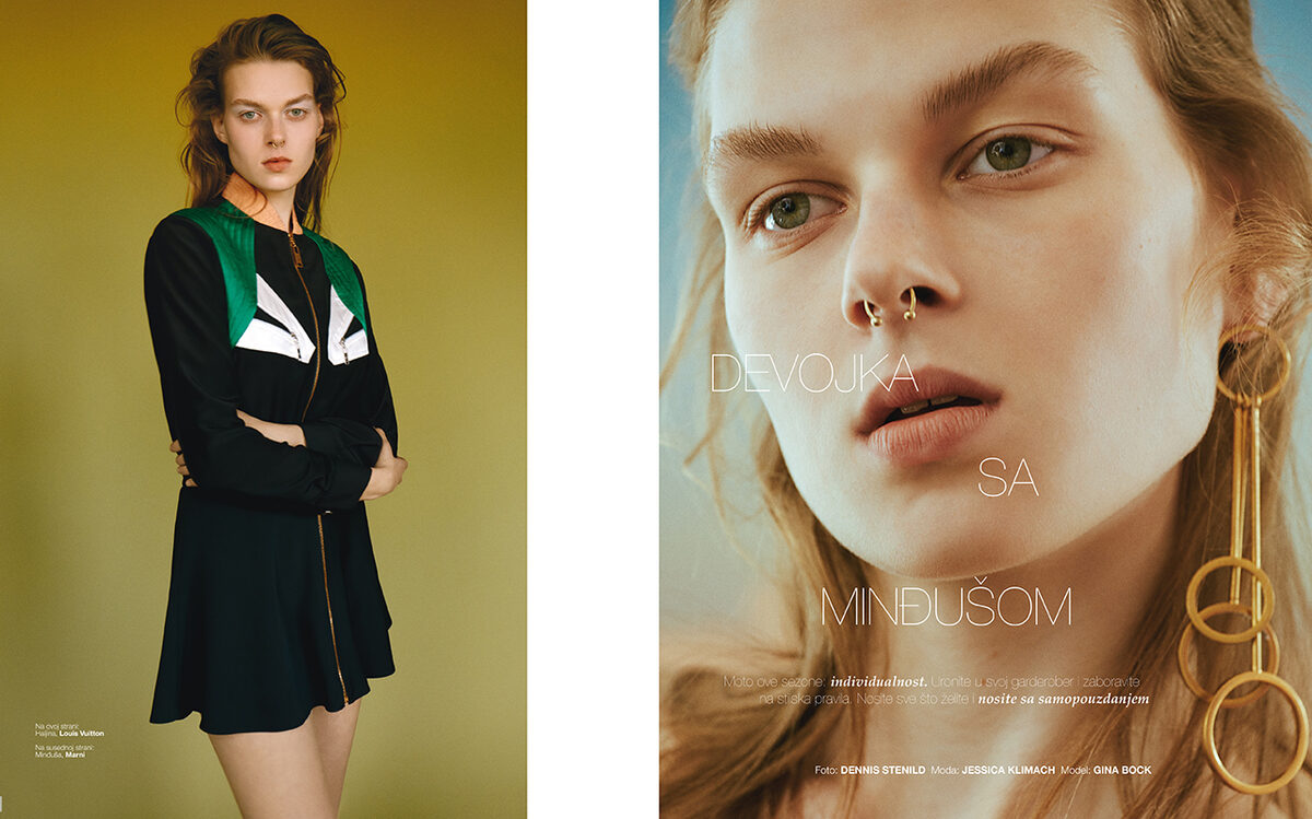 ELLE Serbia meets ANTHROPOLOGIE - in the new works by hair & make-up artist Jan STUHR c/o KULT ARTISTS