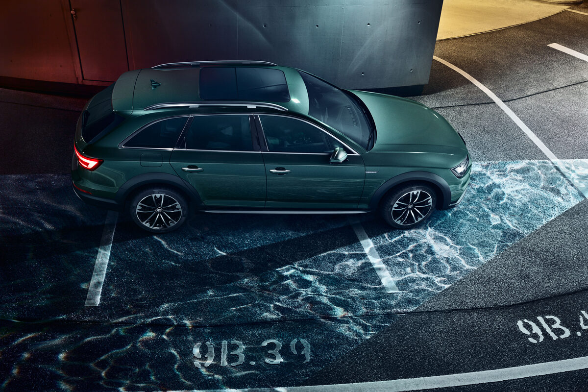 AUDI League of Performance for thjnk with photographer Uwe Düttmann and AUDI Allroad for loved and AUDI MAGAZINE with help from RECOM CGI