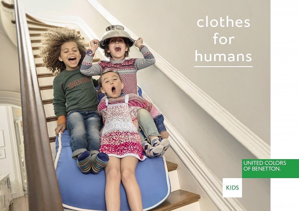 'Clothes for Humans' - Stefano AZARIO c/o SARAH LAIRD shotet die Herbst Kampagne von BENETTON