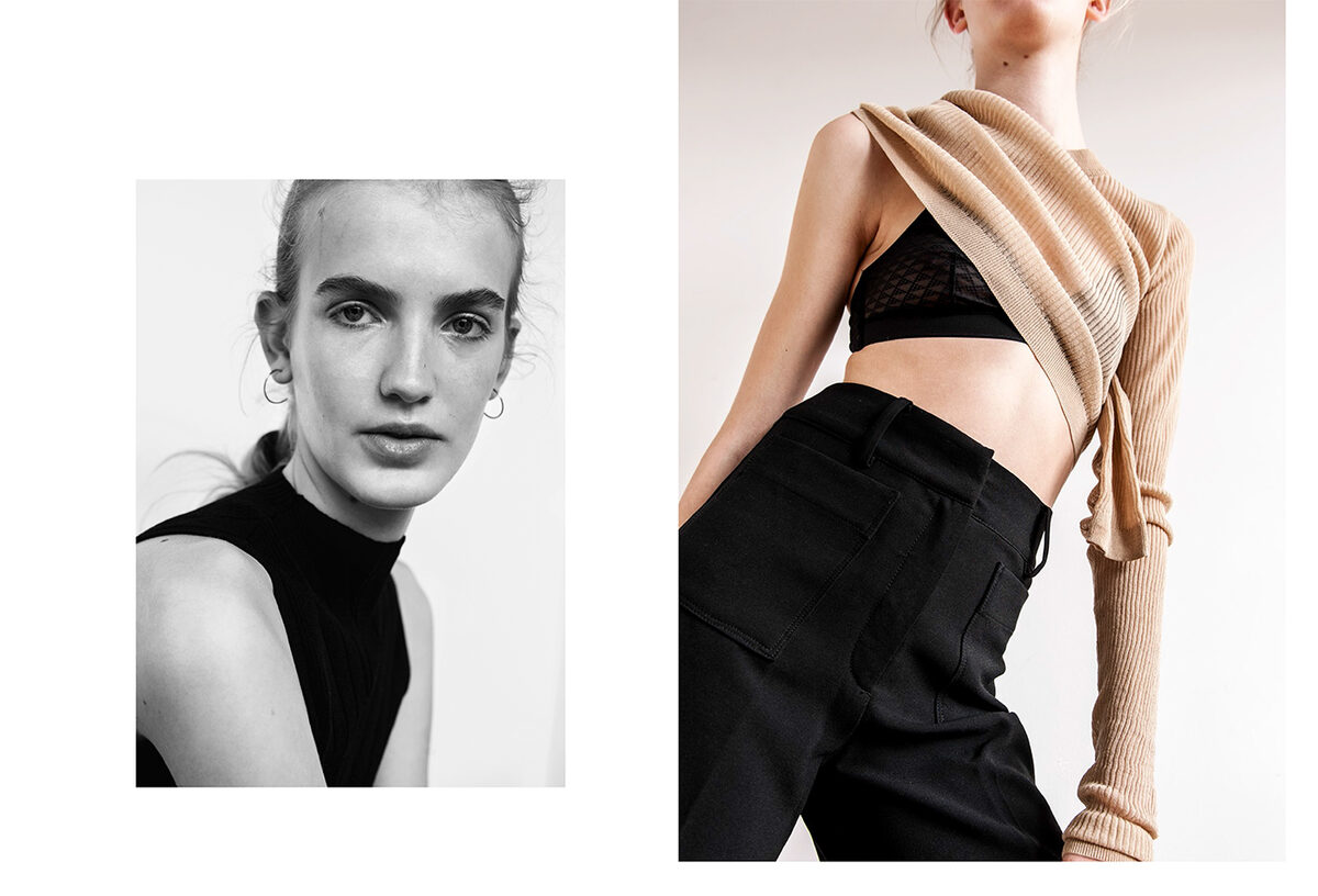 'Her' - Im Beauty- und Fashion Editorial für das HUNGER Mag setzt Fotografin Jana CLEVÉ c/o WILDFOX RUNNING auf Rot