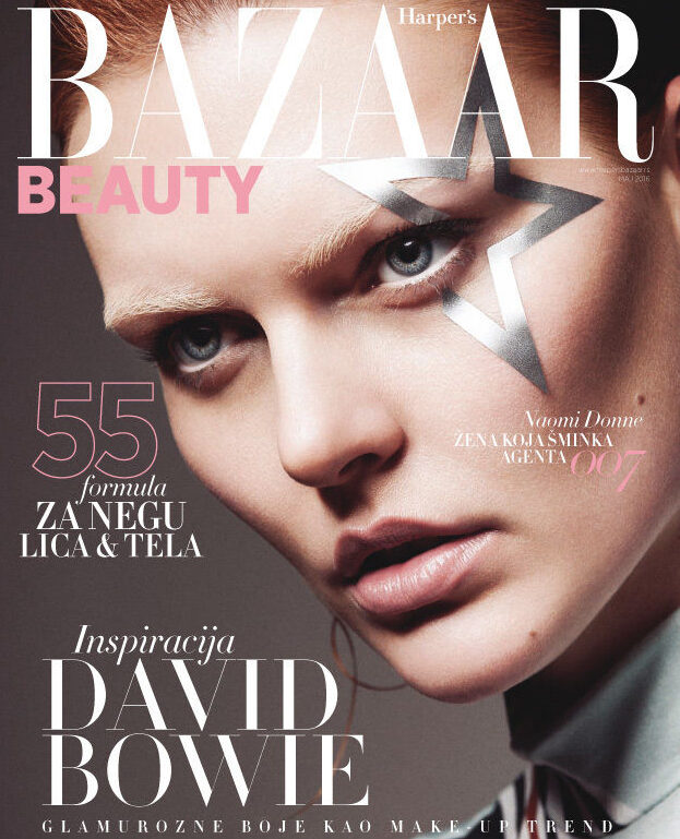 Ziggy Stardust - celestial cover story for HARPER`S BAZAAR BEAUTY - Photos: Karl C. KLUTSCH c/o KARINA BEDNORZ