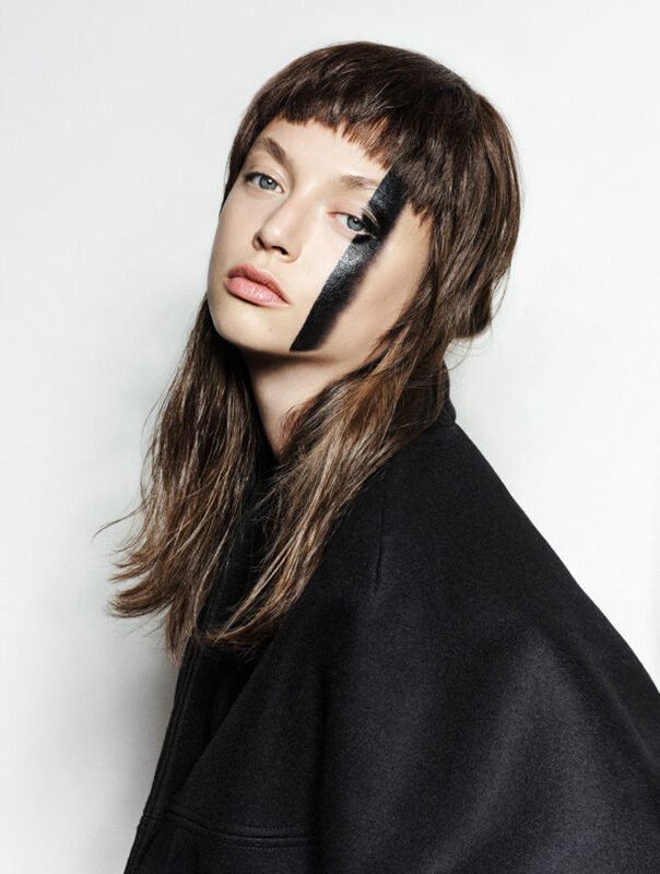 'Minimal Art' im HOPESTREET Magazin – Make-up von Milla DE WET c/o KULT, Fotos Stephan Ziehen