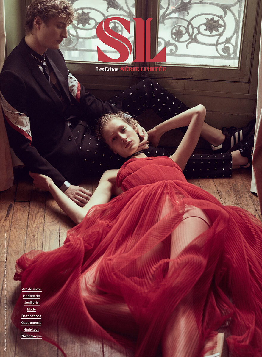 'Ensemble, c'est tout', the cover spread for LES ECHOS Série Limitée styled by <b>Niki PAULS c/o SHOTVIEW BERLIN</b>