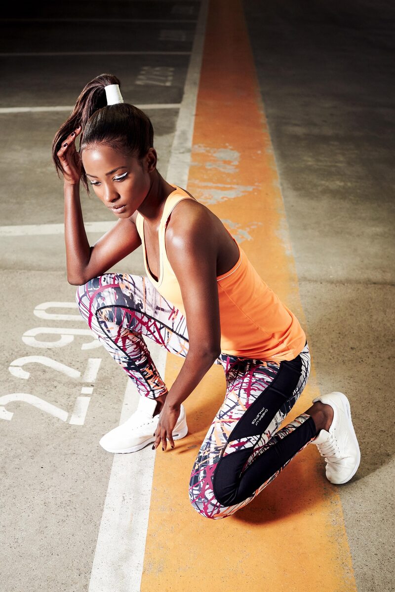 'Don't be everybody's darling.' The sportwear shoot for CHEEKI.LY with Helen P. and Prussia N., both c/o MCFIT MODELS