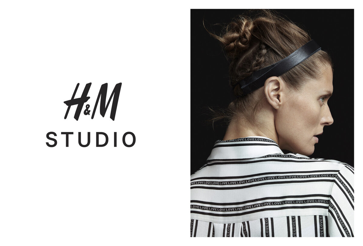 Top Malgosia Bela in der H&M Studio FS 17 Kampagne, Fotos Axel LINDAHL c/o LUNDLUND