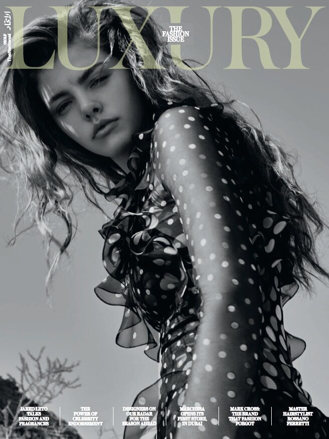 'Love, lost' - Model Iuliia K. c/o LOUISA MODELS in der Coverstrecke der Fashion Issue des LUXURY Magazins, Fotos Manne Butte