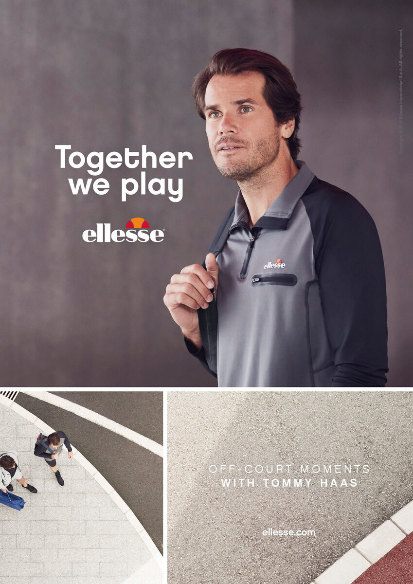 7 SEAS PRODUCTIONS produce for ELLESSE in Monaco with brand ambassadors Tommy Haas and Feliciano Lopez