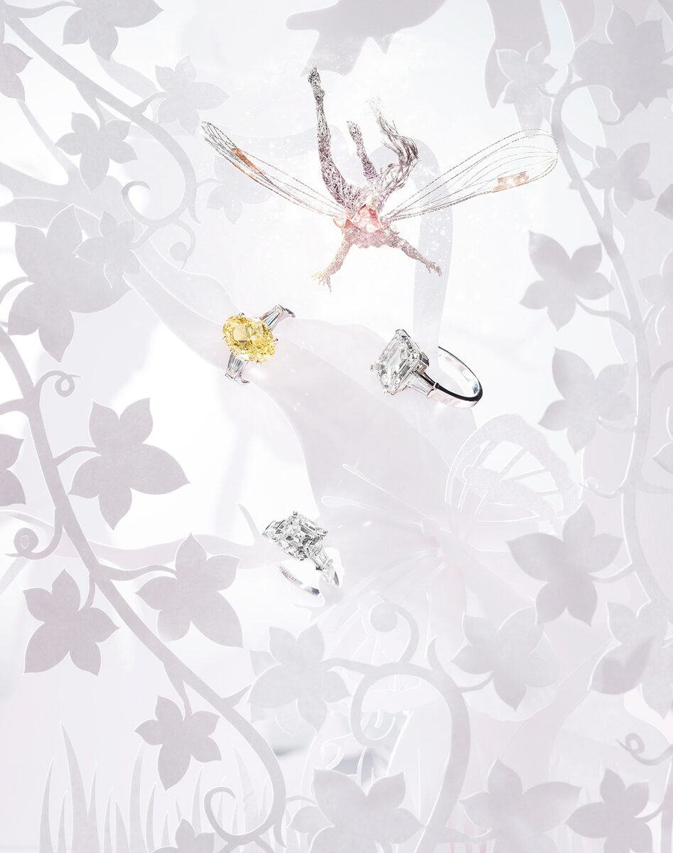'Fairy Forest' - Makerie Studio c/o SARAH LAIRD & GOOD COMPANY inszenieren traumhaft-zarte Elfen-lastige Schmuckträume für das HARRODS Magazin