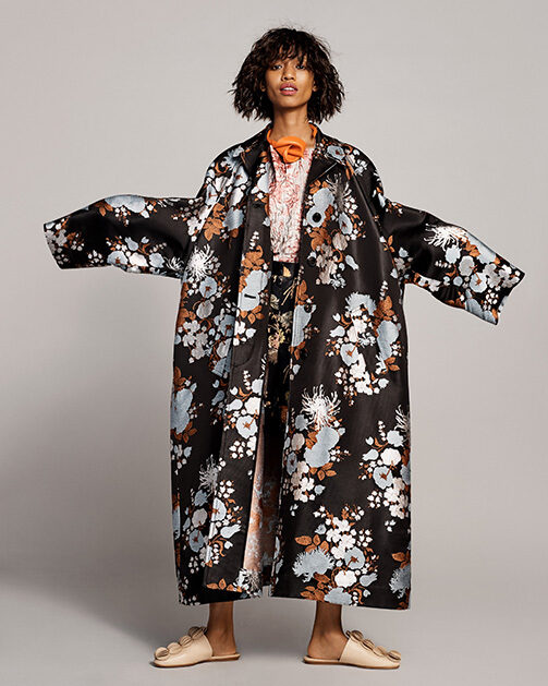 'Blooming Brilliant' - model Adesuwa Aighewi in WSJ magazine, with photos by Sacha MARIC c/o BLINK PRODUCTION