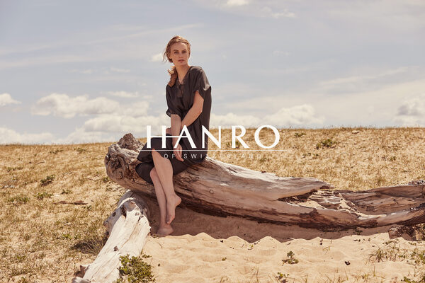 'Modern Elegance' HANRO Spring/Summer 2018 campaign photographed by <b>Sven Jacobsen</b> at the chic ocean resort Biarritz and surroundings