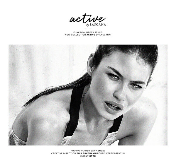 'Function Meets Style' – sportswear shoot for ACTIVE BY LASCANA by <b>Gary ENGEL c/o HILLE PHOTOGRAPHERS</b>