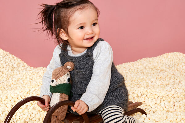 'Spaß in 980 Litern Popcorn' - Kids-Fotografin <b>ANNA TARRIN</b> realisiert zuckersüsse freie Babymoden-Strecke