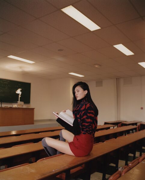 'Class of 2018' - die Models Sijia Kang, Jiali Zhao &amp; Chunjie Liu im T STYLE Magazin China März 2018 - Fotos <b>Benjamin VNUK c/o LUNDLUND</b>, Styling  Weimo Wang