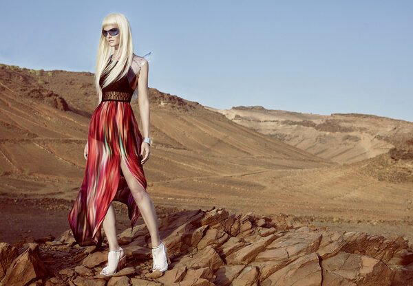 '#AriseYourSenses' with model Federikke Olsen in the ANA ALCAZAR S/S '18 collection - with photos by <b>SACHA TASSILO HÖCHSTETTER</b>