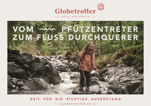 'You have to walk yourself' - GLOBETROTTER campaign by <b>Florian SCHÜPPEL c/o MARLENE OHLSSON</b>