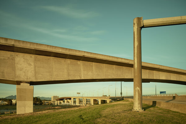 The <b>'Arthur Laing Bridge' – Janik Gensheimer</b>'s version of the Vancouver tourist attraction now available in his GoSeeSHOP for editorials, campaigns or as an art print