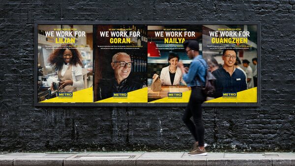 <b>NU Projects</b> : global METRO campaign 'YOUR SUCCESS IS OUR BUSINESS' including commercials and ads for Serviceplan &amp; the TUI Cruises 'My Ship' campaign for Kolle Rebbe