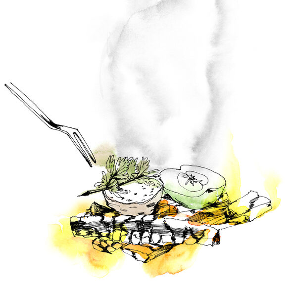 Illustrationen für das EXPERIENCE Magazin von <b>Anne-Li KARLSSON c/o AGENT MOLLY &amp; CO</b>