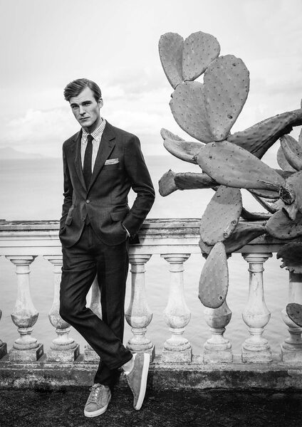 Patrick Kafka in a Winter special for Italian luxury brand BRUNELLO CUCINELLI – photos by <b>SACHA TASSILO HÖCHSTETTER</b>