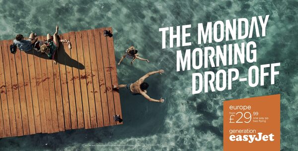 <b>EASYJET 'IMAGINE' campaign by VCCP LONDON</b> brings to life the wonder of air travel and seeks to inspire viewers’ imaginations when dreaming about their next getaway