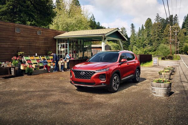 <b>Jeff Ludes</b> photographs the Hyundai Santa Fe for Innocean USA – on a road trip along the  Northern California coast with lush forests and dreamy towns