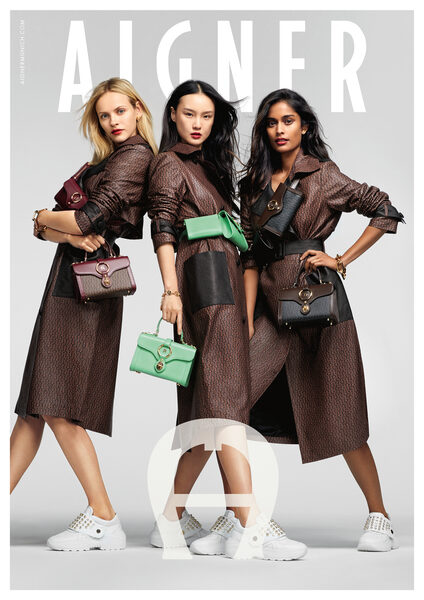 Beschwingt dem DADA-Sommer entgegen mit der AIGNER MUNICH Frühjahr/Sommer Kampagne 2019 - vor der Kamera Model <b>Alyssah ALI c/o LOUISA MODELS</b>
