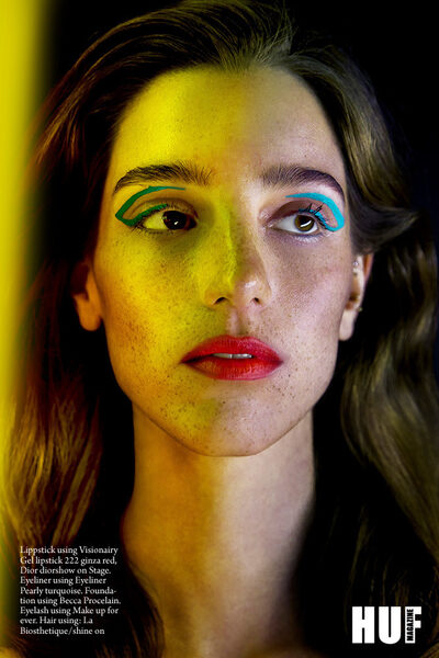 <b>Oana Szekely</b> kicks off 2019 with 'Colored Shadows' for HUF magazine, romantic jewels by VICKISARGE, plus cruelty-free for Imirage magazine