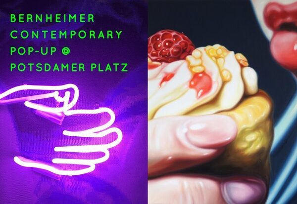 GoSee ART: <b>BERNHEIMER CONTEMPORARY POP-UP @ POTSDAMER PLATZ presents Karol Bethke, Jan Kuck and Johannes Vetter</b> – OPENING at 7pm on Thursday 31 January 2019