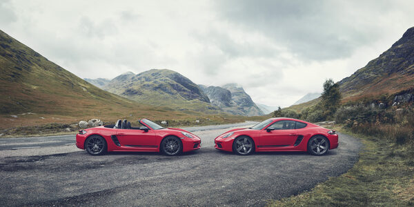 Pure. Authentic. Rough – <b>MARC AND DAVID</b> photograph the global launch campaign for the PORSCHE 718T in the Scottish Highlands for KeKo
