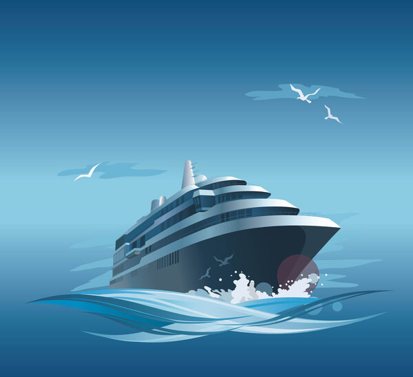Two vector illustrations for NICKO CRUISES by illustrator <b>Jacqueline URBAN c/o ART ACT</b>