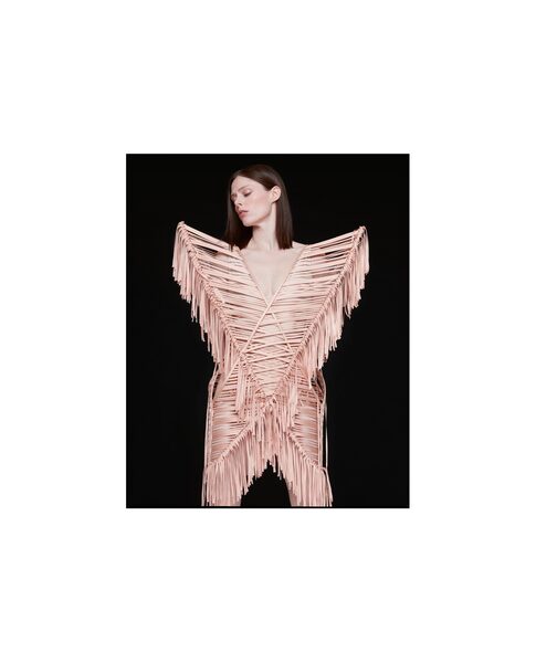 Model Coco Rocha in the cover spread of HARPER'S BAZAAR Ukraine and 'Honey I'm home' or 'Now You See Me' for VOGUE Portugal - make-up: <b>Thomas LORENZ c/o les ARTISTS by Josef Stockinger</b>