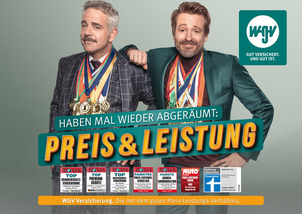 WGV Insurance campaign photographed by <b>Andreas Andé c/o Rockenfeller &amp; Göbels</b> for Zum Goldenen Hirschen