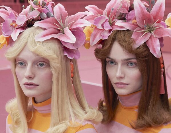 <b>Monica Menez</b> photographs and directs for the new music video 'Grille' by DIE ORSONS – a rhythmic-elegant pastel dance between pompadours and XL shrimp