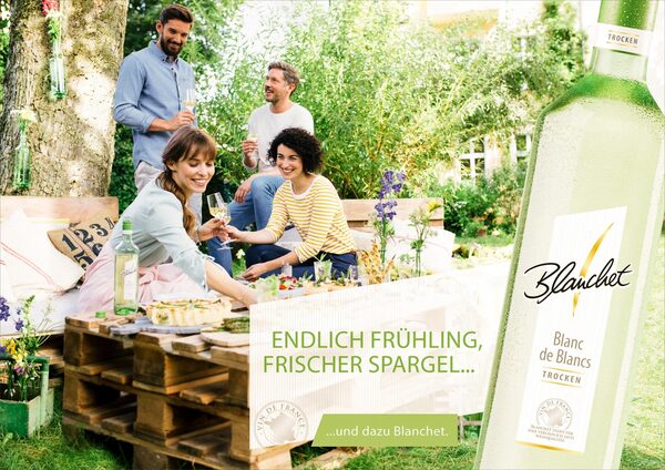 Cem Guenes photographs the BLANCHET poster campaign - outfits by <b>Kathleen c/o BASICS.BERLIN</b>