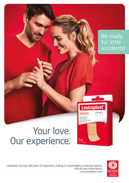 <b>Anna Tarrin</b> photographs ‘Caring Moments’ for the new LEUKOPLAST campaign and Geometry Hamburg