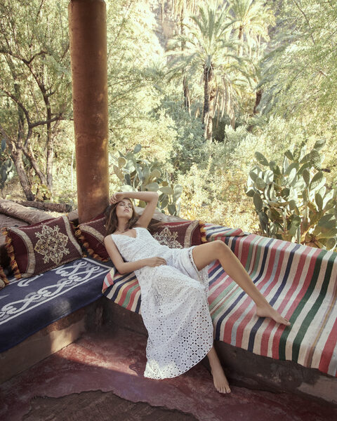 FREE PEOPLE January catalogue campaign featuring supermodel Luna Bijl - photos by <b>ANDREAS ORTNER</b>