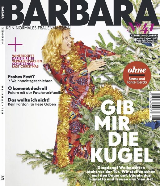 Actor Uwe Ochsenknecht shares a big tip for Christmas 2020 in BARBARA magazine – set design by <b>Peter KLARE c/o BASICS BERLIN</b>