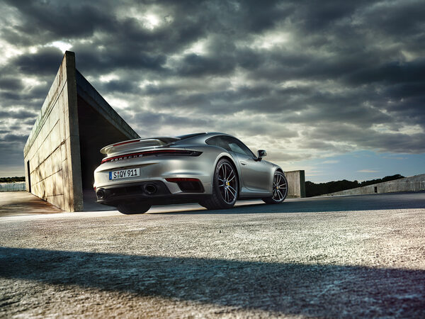 PORSCHE launches the new PORSCHE 911 TURBO Generation 992 with modern, powerful imagery by <b>JAN STEINHILBER</b> on commission for Keko