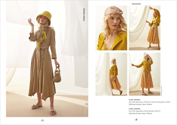 Zinser Season magazine S/S 2020 – editorial by fashion photographer PETRA FISCHER and styling by <b>JULIA ATITIÉ c/o LIGAWEST</b>