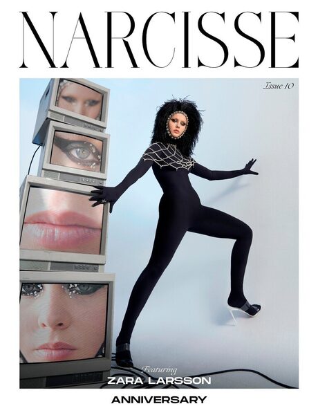 NARCISSE cover spread with Sweden’s pop star Zara Maria Larsson by <b>Iakovos Kalaitzakis c/o SHOTVIEW ARTISTS MANAGEMENT</b>