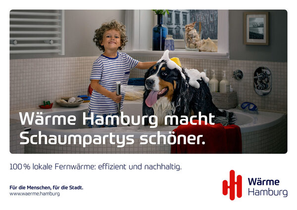 For the people. For the city. – <b>Bernd POSSARDT c/o DOUBLE T PHOTOGRAPHERS</b> shoots the WÄRME HAMBURG poster campaign