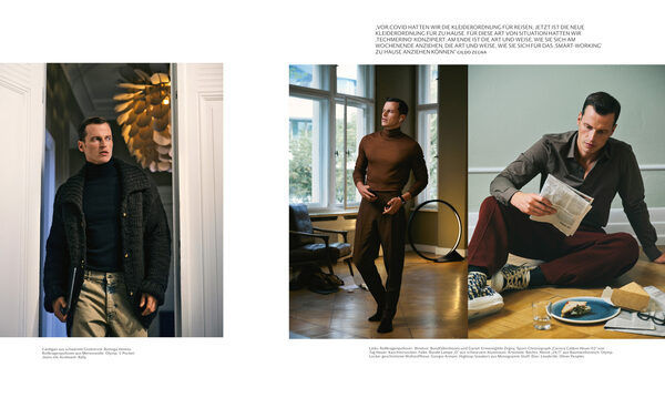 What are you wearing? <b>MAX VON TREU</b> photographs male top model Lars Burmeister for <b>MR ICON</b>