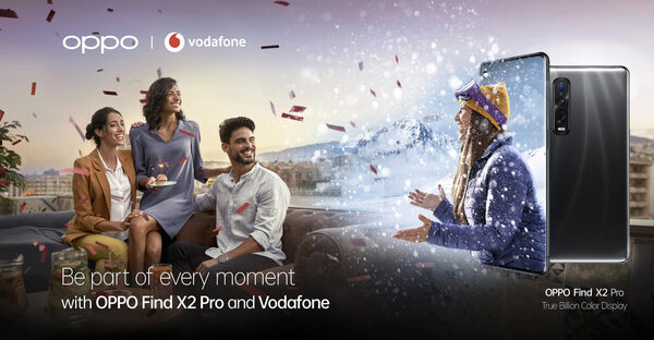'Be Part of Every Moment' for OPPO Find X2 Pro, the campaign for the sales start at VODAFONE Germany – post production by <b>STEPHANIE WENCEK POSTDESIGN</b>