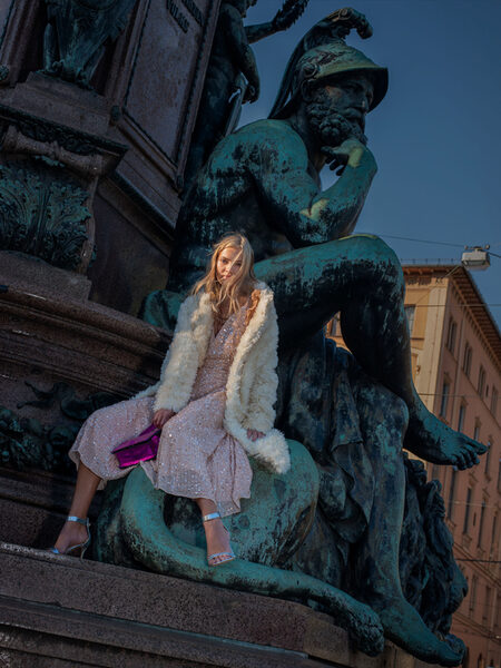 Model Julia Kessler c/o Louisa Models ist der 'Nachtschwärmer' im ROSENHEIMER.IN Magazin - Fotos <b>Affonso GAVINHA c/o KRISTINA KORB</b>