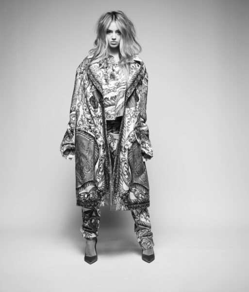 RANKIN X LENI KLUM – the famous emerging model from the Klum family in front of the camera of star photographer <b>RANKIN</b> for HUNGER MAGAZINE