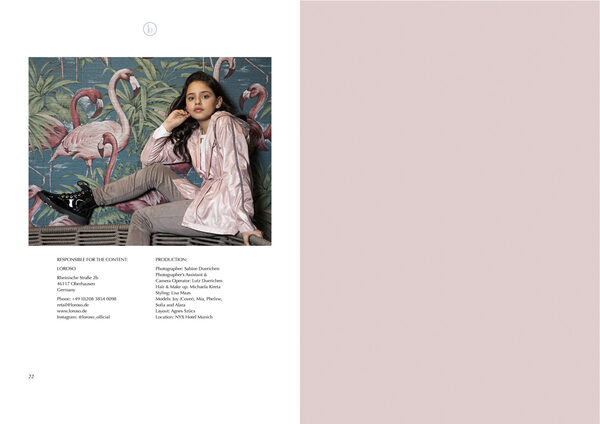 Kids specialist <b>Sabine DUERICHEN c/o KRISTINA KORB</b> photographs the high-quality winter looks for <b>LOROSO </b>Germany Luxury Kidswear