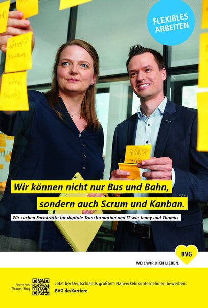 ‘In Berlin. For Berlin.’ – <b>Matthias WEHOFSKY c/o JULIA WALDMANN </b>photographs the <b>BVG Employer campaign</b> for the agency die Botschaft