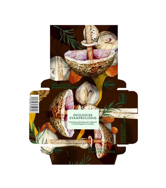Pünktlich zum Fest - das Packaging Design für die <b>EKOLOGISK FISKBULJONG</b> von <b>Lina EKSTRAND c/o WILDFOX RUNNING</b>