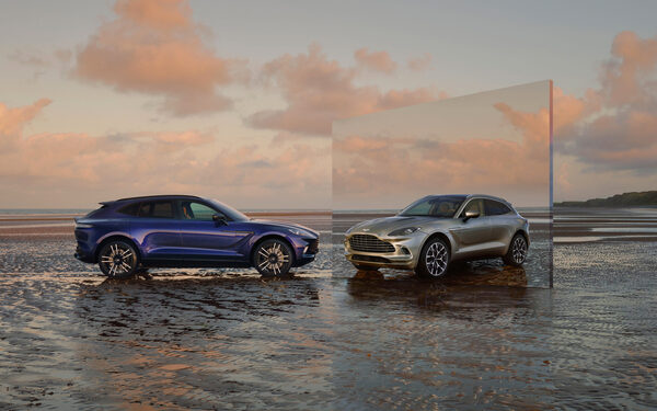 ASTON MARTIN DBX campaign – <b>MARC TRAUTMANN</b> photographs the first luxury SUV from Aston Martin in the great outdoors of the UK