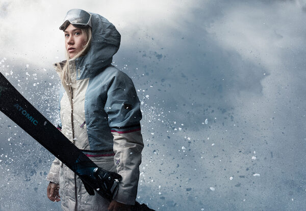 <b>Sandro BAEBLER c/o SEVERIN WENDELER </b>portrays French freestyle skier <b>Tess Ledeux for THE RED BULLETIN Magazine</b> France February 2022